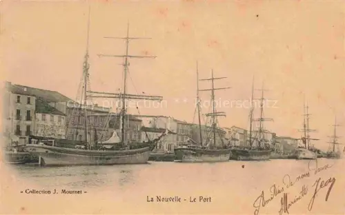 AK / Ansichtskarte Port-la-Nouvelle Narbonne 11 Aude Le Port