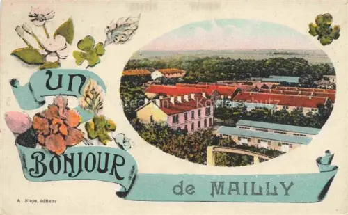 AK / Ansichtskarte Mailly-le-Camp Mailly-sur-Aube Troyes 10 Aube Vue generale