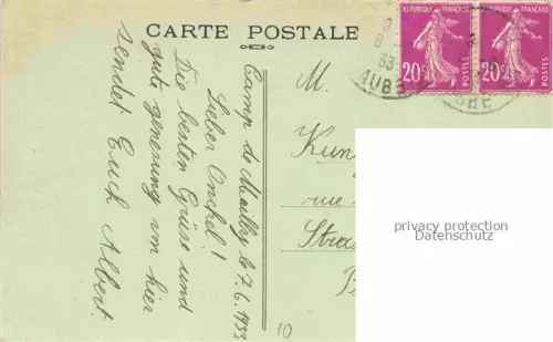 AK / Ansichtskarte Mailly-le-Camp Mailly-sur-Aube Troyes 10 Aube Vue generale
