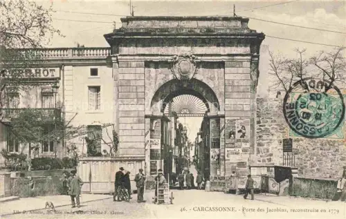 AK / Ansichtskarte CARCAssONNE 11 Aude Porte des Jacobins 