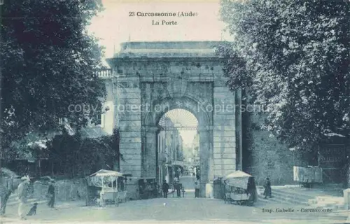 AK / Ansichtskarte CARCAssONNE 11 Aude La Porte
