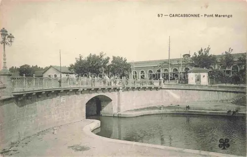AK / Ansichtskarte CARCAssONNE 11 Aude Pont Marengo