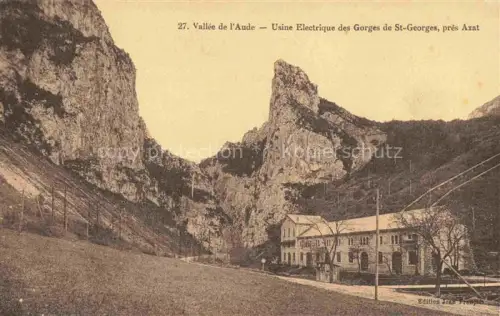 AK / Ansichtskarte Axat Limoux 11 Aude Usine Electrique des Gorges de St Georges 