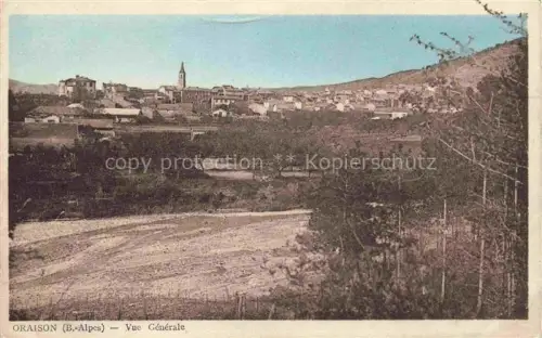 AK / Ansichtskarte Oraison Digne 04 Alpes-de-Haute-Provence Vue generale
