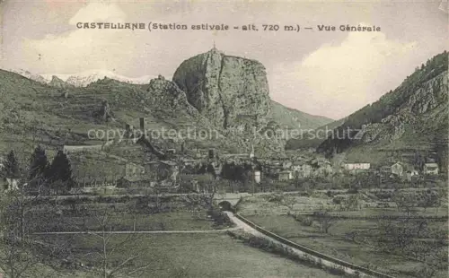 AK / Ansichtskarte Castellane 04 Alpes-de-Haute-Provence Vue generale