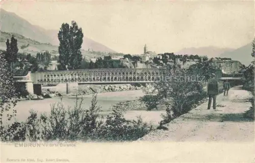 AK / Ansichtskarte Embrun GAP 05 Hautes-Alpes Vue de la Durance