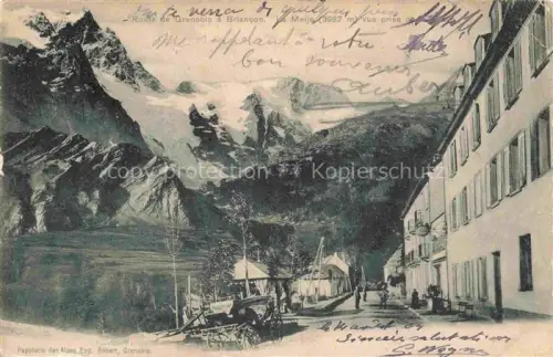 AK / Ansichtskarte La Meije Grenoble 38 Isere Vue prise le Alpes