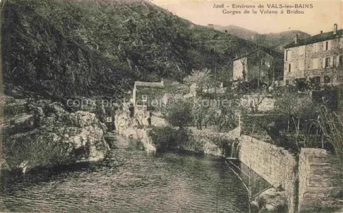 AK / Ansichtskarte Vals-les-Bains Largentiere 07 Ardeche Gorges de la Volane a Bridou