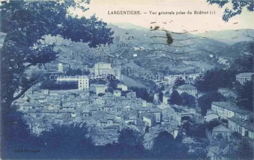AK / Ansichtskarte Largentiere 07 Ardeche Vue generale prise du Bederet