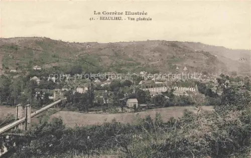 AK / Ansichtskarte Beaulieu Dordogne -sur-Dordogne 19 Correze Vue générale