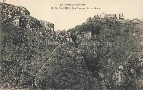 AK / Ansichtskarte Servieres-le-Chateau Les Gorges de la Glane