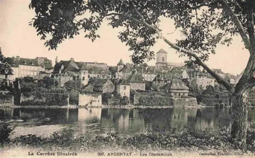 AK / Ansichtskarte Argentat Tulle 19 Correze Les Condamines