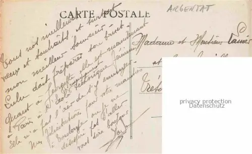 AK / Ansichtskarte Argentat Tulle 19 Correze Vue générale prise de Rocher de la Mouthe