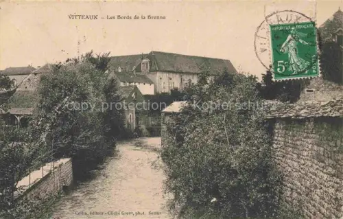 AK / Ansichtskarte Vitteaux Montbard 21 Cote-d Or Les bords de la Brenne