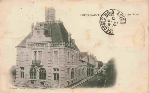 AK / Ansichtskarte Nuits-Saint-Georges Beaune 21 Cote-d Or Hôtel des Postes