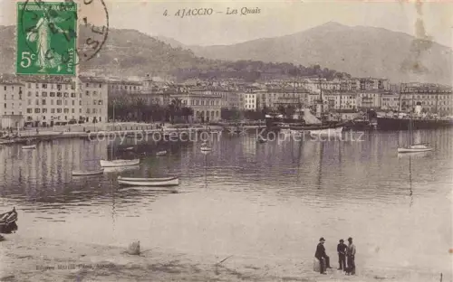 AK / Ansichtskarte AJACCIO 2A Corse-du-Sud Les quais