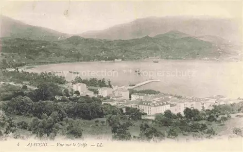 AK / Ansichtskarte AJACCIO 2A Corse-du-Sud Vue générale sur le Golfe