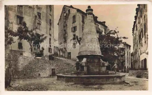 AK / Ansichtskarte Corte 2B Haute-Corse Fontaine des quatre canons