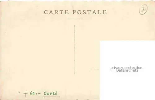 AK / Ansichtskarte Corte 2B Haute-Corse Vue générale