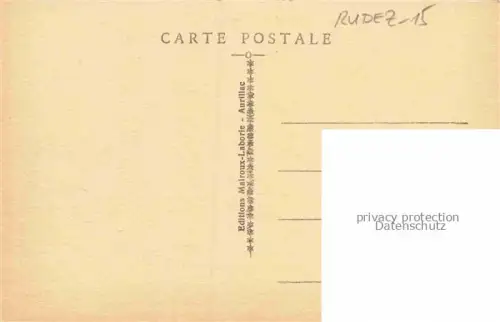 AK / Ansichtskarte Rudez Mandailles-Saint-Julien AURILLAC 15 Cantal Vue générale du village et le Puy-Mary