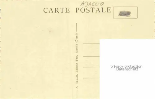 AK / Ansichtskarte AJACCIO 2A Corse-du-Sud Maison Napoléon