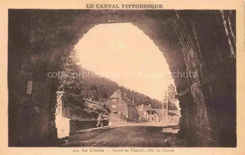 AK / Ansichtskarte Le Lioran Saint-Flour 1368m 15 Cantal Sortie du Tunnel côté du Lioran