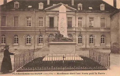 AK / Ansichtskarte Plombieres-les-Dijon 21 Cote-d Or Monument élevé aux morts pour la patrie