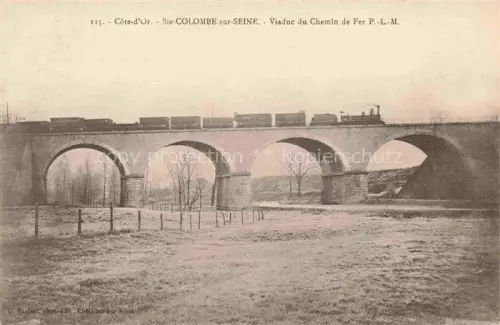 AK / Ansichtskarte Ste-Colombe-sur-Seine Montbard 21 Cote-d Or Viaduc du chemin de fer