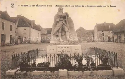AK / Ansichtskarte Mirebeau-sur-Beze Dijon 21 Cote-d Or Monument élevé aux Enfants de la Commune morts pour la France