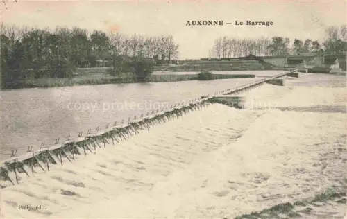 AK / Ansichtskarte Auxonne DIJON 21 Cote-d Or Le barrage