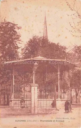 AK / Ansichtskarte Auxonne DIJON 21 Cote-d Or Promenade et Kiosque