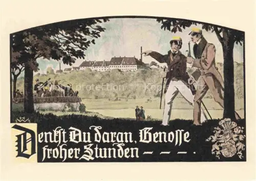 AK / Ansichtskarte Studentika Bamberg HW