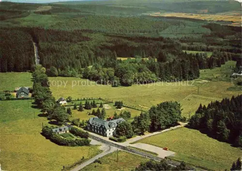 AK / Ansichtskarte Huettgeswasen Allenbach Birkenfeld Rheinland-Pfalz Gasthaus Pension Hotel Gethmann Luftbild