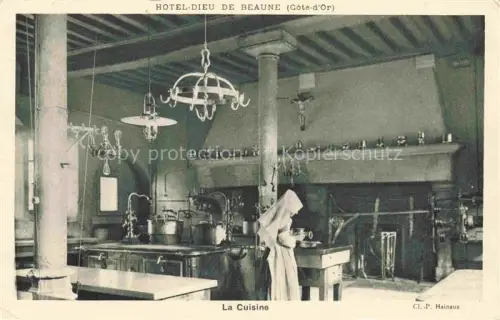 AK / Ansichtskarte BEAUNE 21 Cote-d Or Hôtel Dieu la cuisine