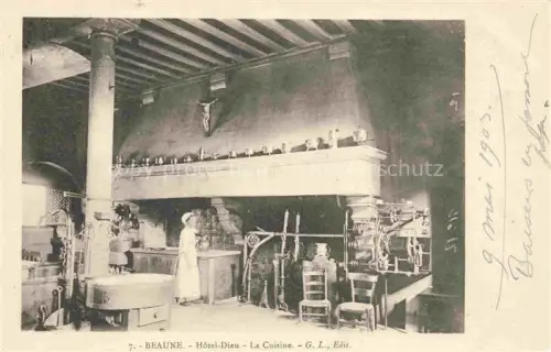 AK / Ansichtskarte BEAUNE 21 Cote-d Or Hôtel Dieu la cuisine