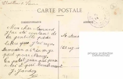 AK / Ansichtskarte Chatillon-sur-Seine Montbard 21 Cote-d Or Les Cordeliers où résida le Généralissime Joffre September 1914