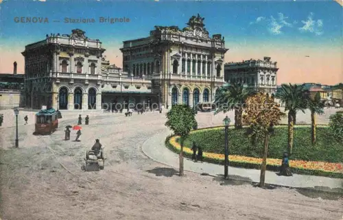 AK / Ansichtskarte GENOVA Genua Liguria IT Stazione Brignole