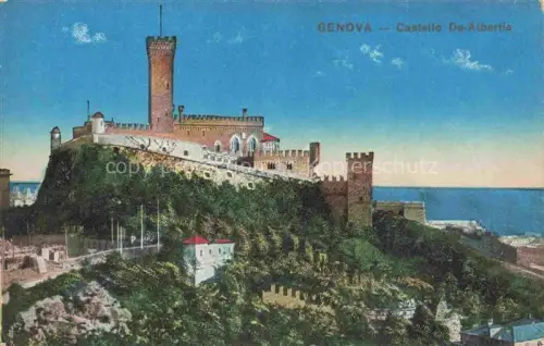 AK / Ansichtskarte GENOVA Genua Liguria IT Castello De-Albertis