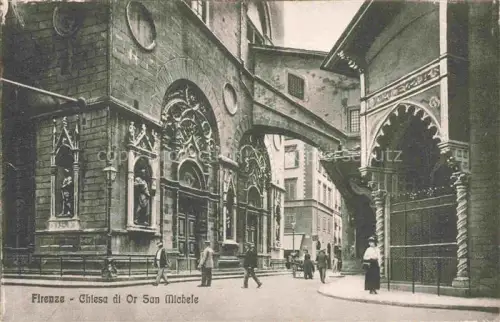 AK / Ansichtskarte FIRENZE Florence Florenz Toscana IT Chiesa di Or San Michele