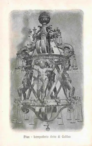 AK / Ansichtskarte PISA Toscana IT Lampadario detto di Galileo