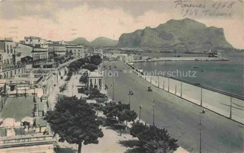 AK / Ansichtskarte PALERMO  Sicilia IT Foro Italico e Monte Pellegrino