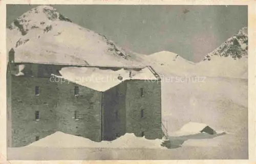 AK / Ansichtskarte Champorcher Valle d Aosta IT La Finestra di Champorcher e il Bec Costazza del Santuario di N.S. della Neve Lago Miserin