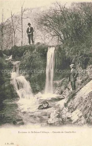 AK / Ansichtskarte St-Seine-l Abbaye DIJON 21 Cote-d Or Cascade de Combe-Rat