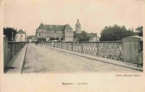 AK / Ansichtskarte Seurre Beaune 21 Cote-d Or Le pont