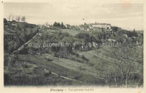 AK / Ansichtskarte Flavigny-sur-Ozerain Montbard 21 Cote-d Or Vue générale côté sud-est