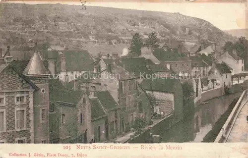 AK / Ansichtskarte Nuits-Saint-Georges Beaune 21 Cote-d Or Rivière la Meuzin
