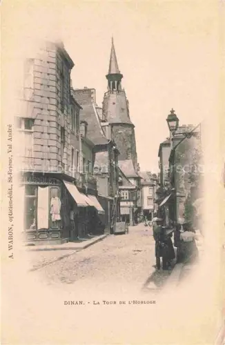 AK / Ansichtskarte DINAN 22 Cotes-d Armor La Tour de l'Horloge
