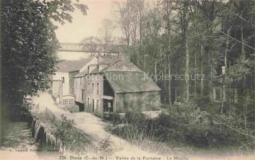 AK / Ansichtskarte DINAN 22 Cotes-d Armor Vallée de la Fontaine le moulin
