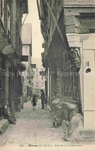 AK / Ansichtskarte DINAN 22 Cotes-d Armor Rue de la Cordonnerie