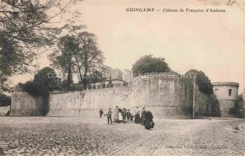 AK / Ansichtskarte Guingamp 22 Cotes-d Armor Château de Francoise d'Amboise